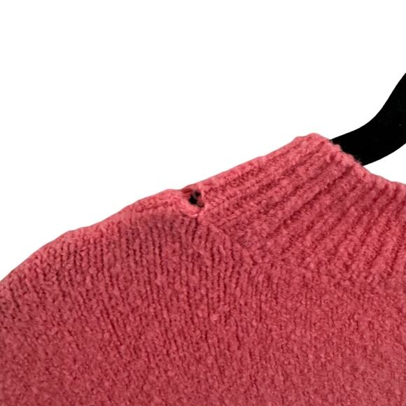 & Other Stories Pink Wool Blend Pullover Sweater - Picture 4 of 5